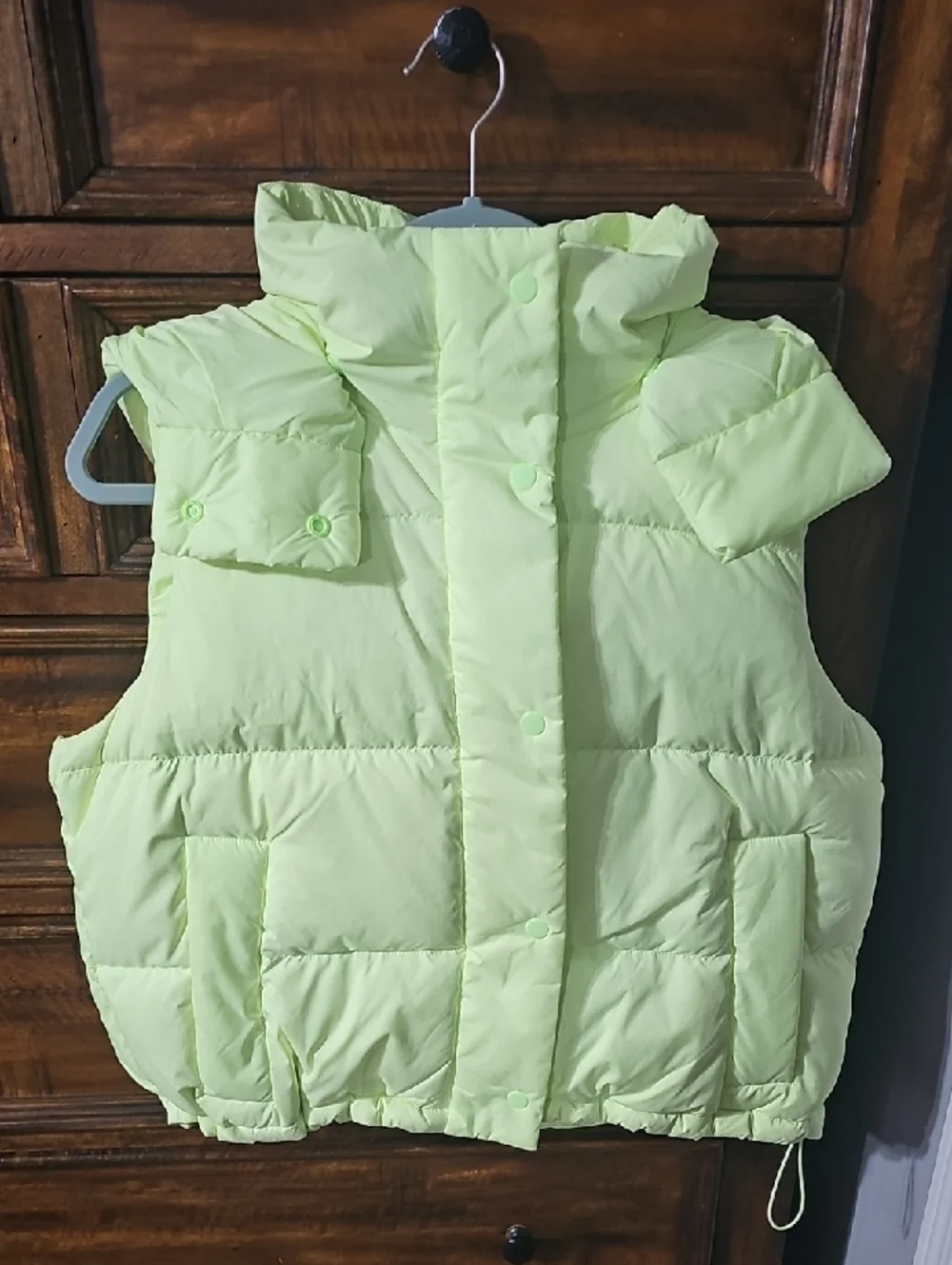 Lululemon Wunder Puff Faded Zap Vest!! Gorgeous Like New Sz 6, Womens!! Cropped!